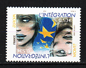 Франция, 2006, Европа, Интеграция, 1 марка